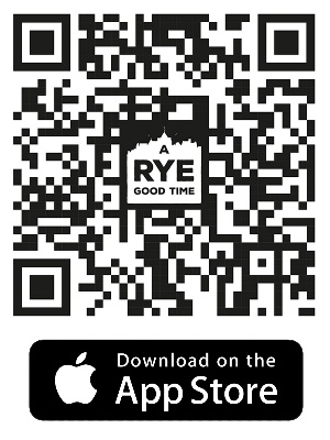 A QR code for A Rye Good Time App on the App Store